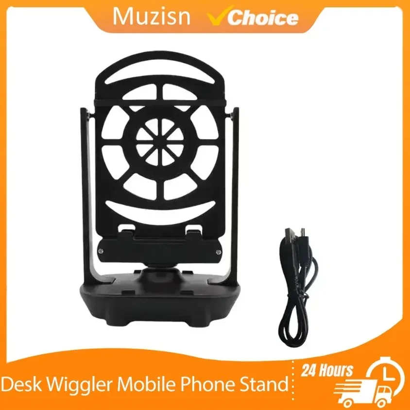 

Desk Walking Swing Shaker Mobile Phone Stand Holder Automatic Swing Shake Phone Wiggler Pedometer Brush Stepper for All Phone