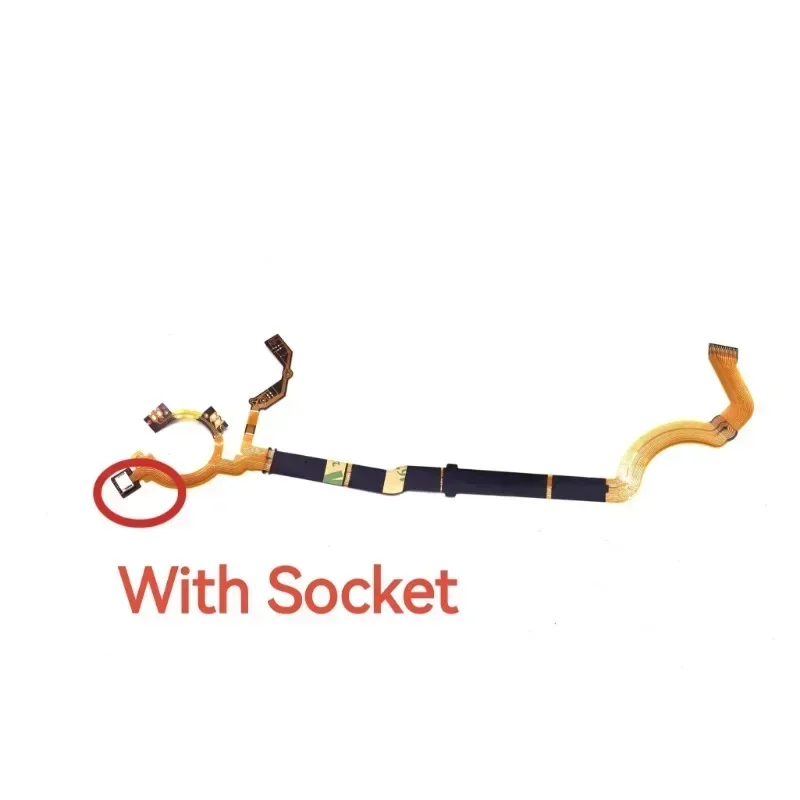 

NEW Lens Shutter Aperture Flex Cable For Fuji for Fujifilm XF-1 XF1 Digital Camera Repair Part With socket