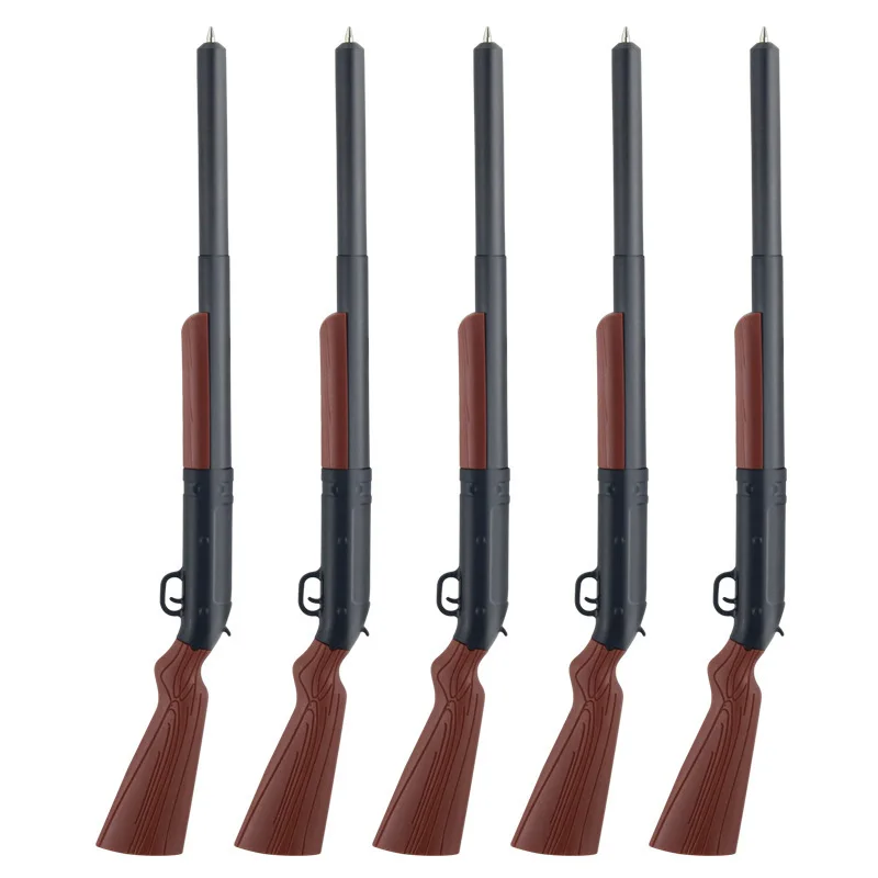

Shotgun Shape Retractable Ballpoint Pen Novelty Rifle Design Writing Pen for Students and Office Use Creative Stationery Gift