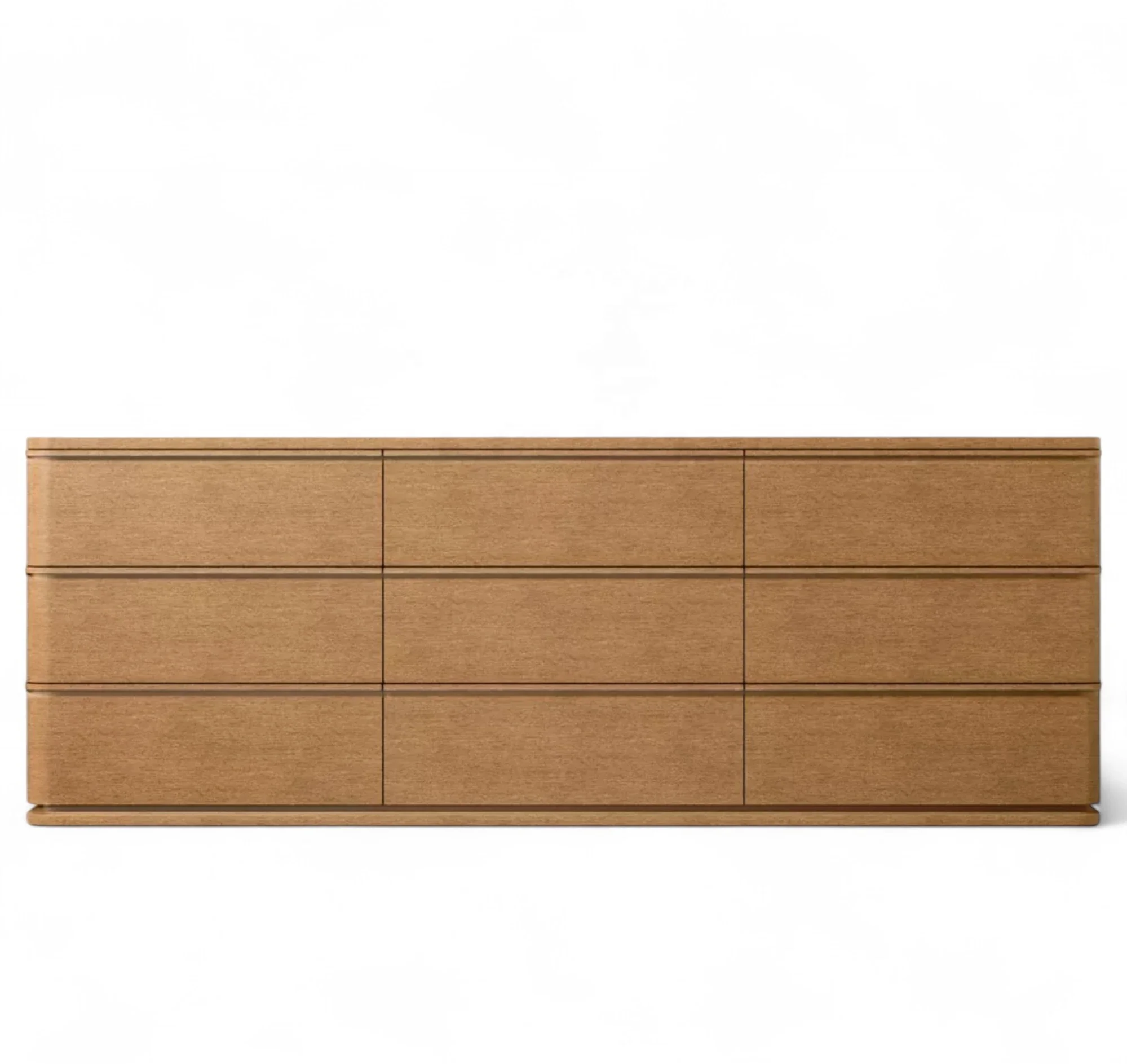 

Luxury Design Solid Wood Ligne 9-Drawer Dresser European Bedroom Furniture with Storage for Home Bedroom Villa Apartment
