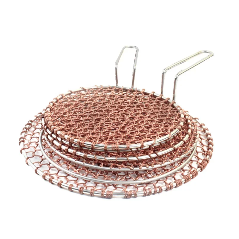 Barbecue grate stainless steel mesh plate