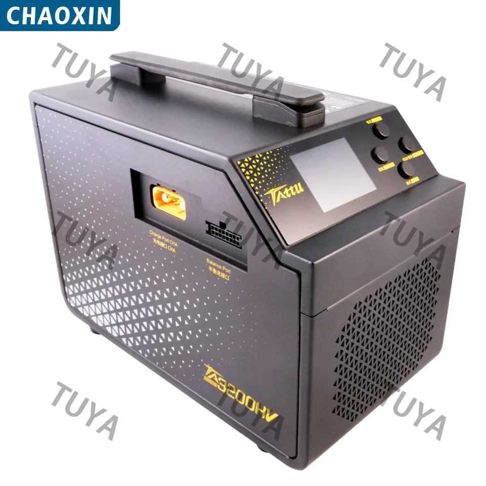 TA3200 3200W Multifunctional Smart Balancing Charger Dual Channel 6-14S Lipo LiHv High Power for Battery