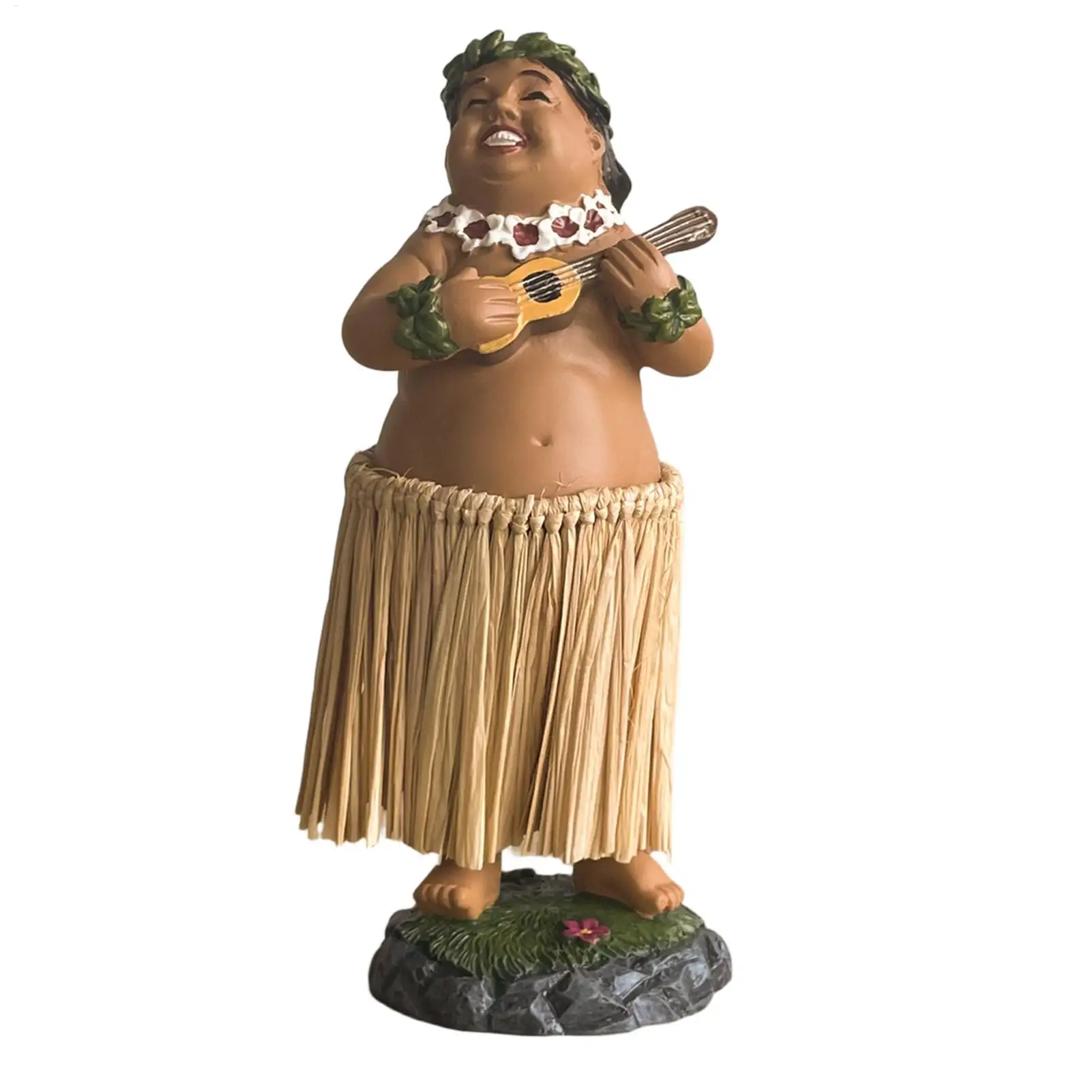 Hawaiian Dancer for Car Dashboard Hawaiian Dancing Resin Doll Car Dashboard Decor for Birthdays Valentine's Day Home Party