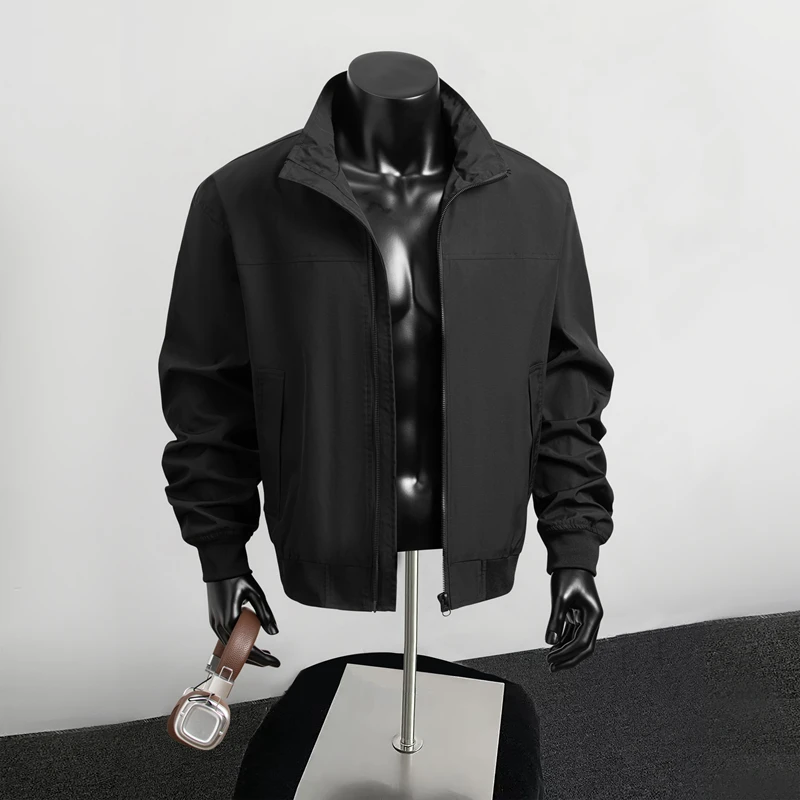 

NEW Trendy Casaul Jacket Men's Baseball Collar Streetwear Coats Hoodies Tops
