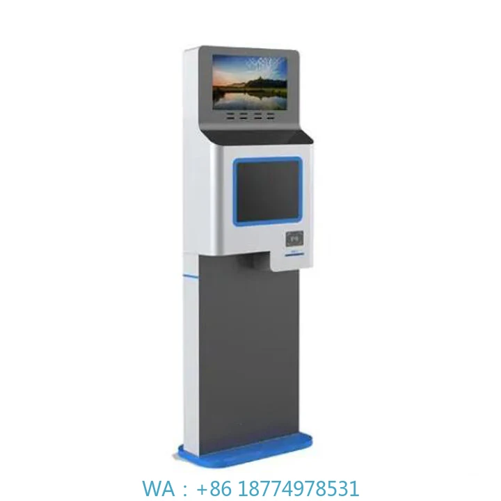 Kiosk Supports Credit Card Cash Barcode Payment Outdoor Parking Floor-standing 21.5-inch Self-service Parking