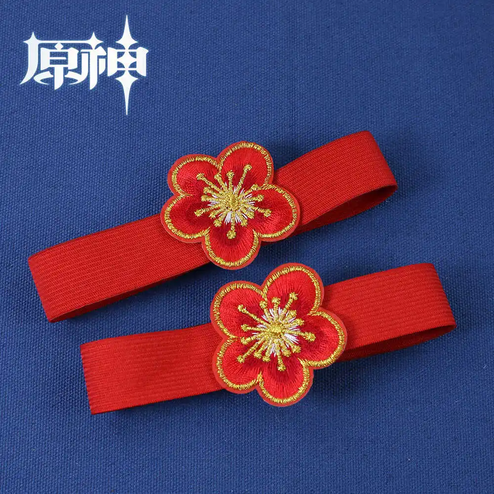 Genshin Impact hu tao Anime Women Over Knee Socks Lovely Xmas Cosplay Stockings Halloween Christmas