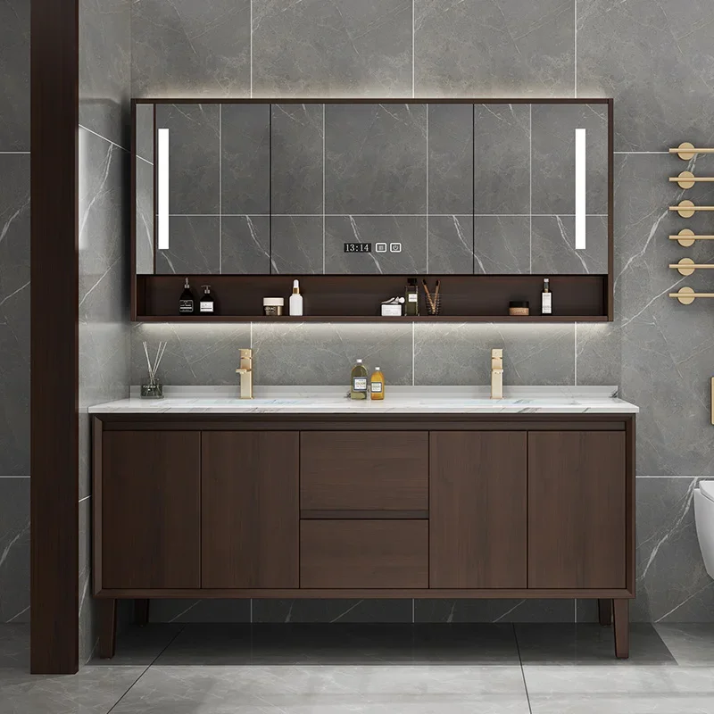 Column Bathroom Cabinet Wall Pharmacy Wooden Furniture Luxury Floor Washbasin Open Cabinets Mobile Bagno Toilet Wc Kitchen