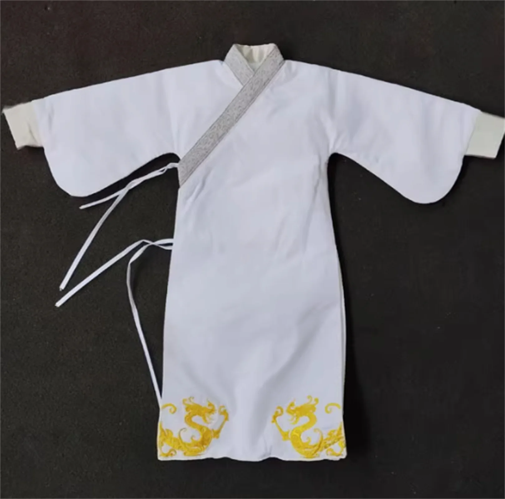 

White Ancient Suit 1/6 Ancient Dress Hanfu white Clothes Three Kingdoms Hanfu Robe outfit Clothes for 12inch Action Figure Toys