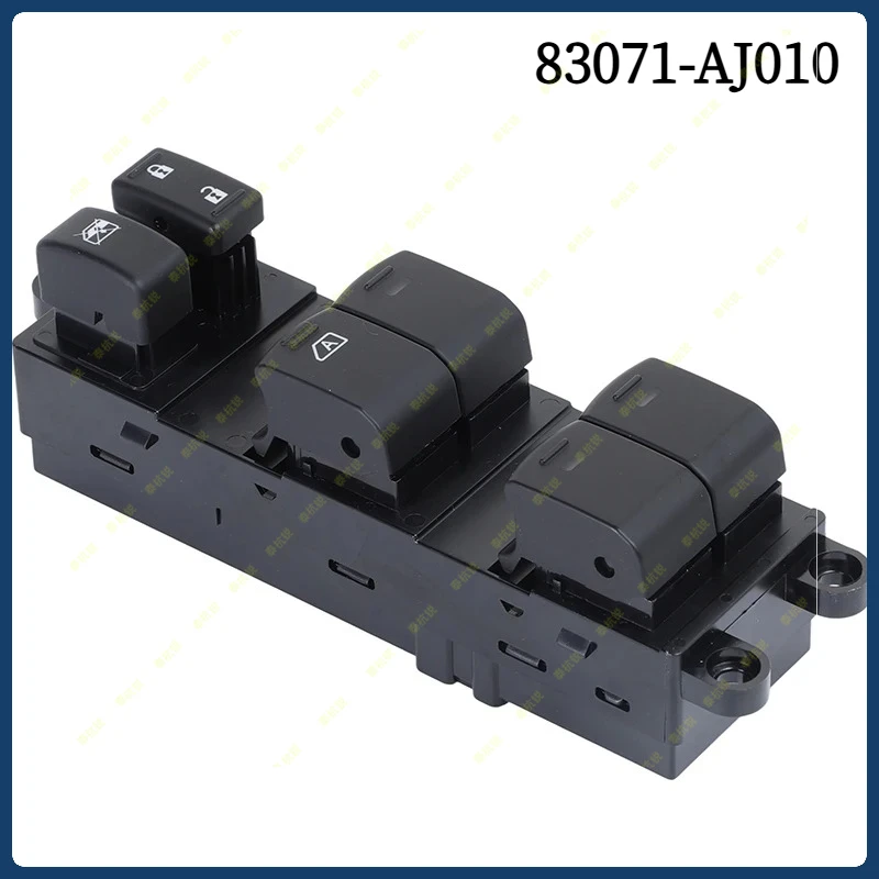 83071-AJ010 Master Window Switch Front Left Driver Side 83071-AJ010 For 2010-2012 Subaru Outback Legacy  DWS365 83071AJ010