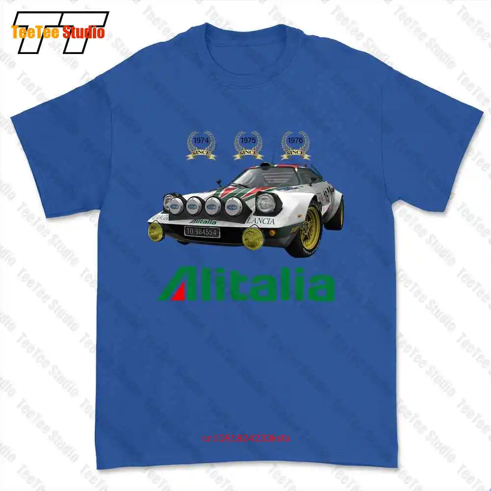 T-shirt de course de rallye Lancia Stratos Hf, groupe 4 Alitalia Wrc, HTFZ