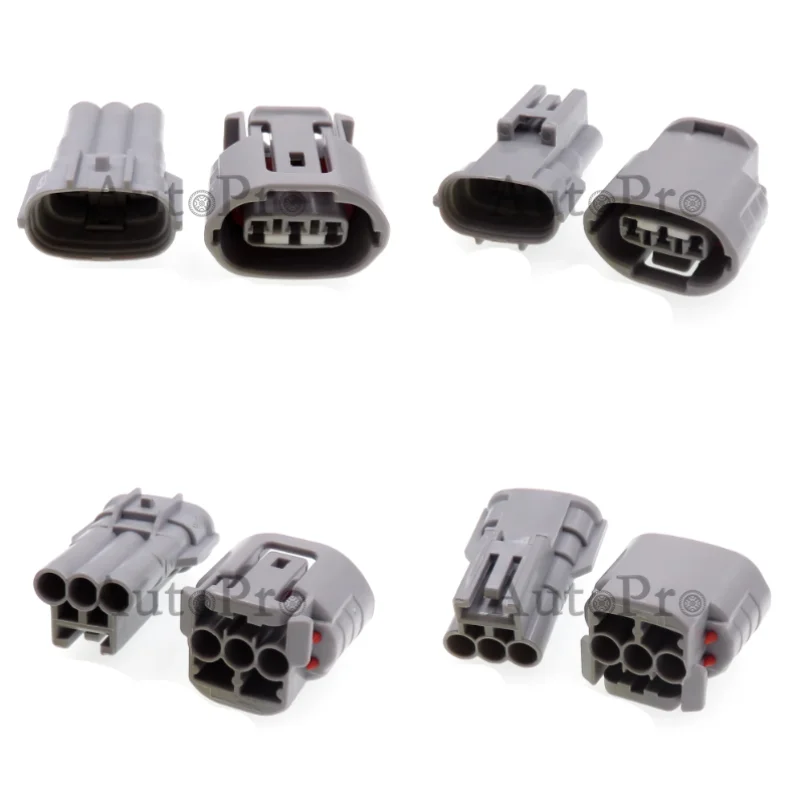 1 Set 3 Hole 6189-0443 6188-0282 6189-0442 AC Assembly Auto Generator Cable Plug With Terminal And Rubber Seals For Toyota Lexus