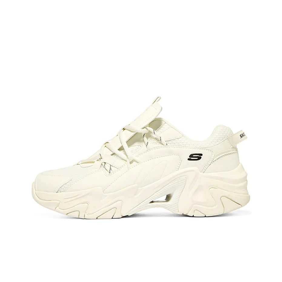 POIZON Skechers D'lites Stamina V3 'Branco Creme'