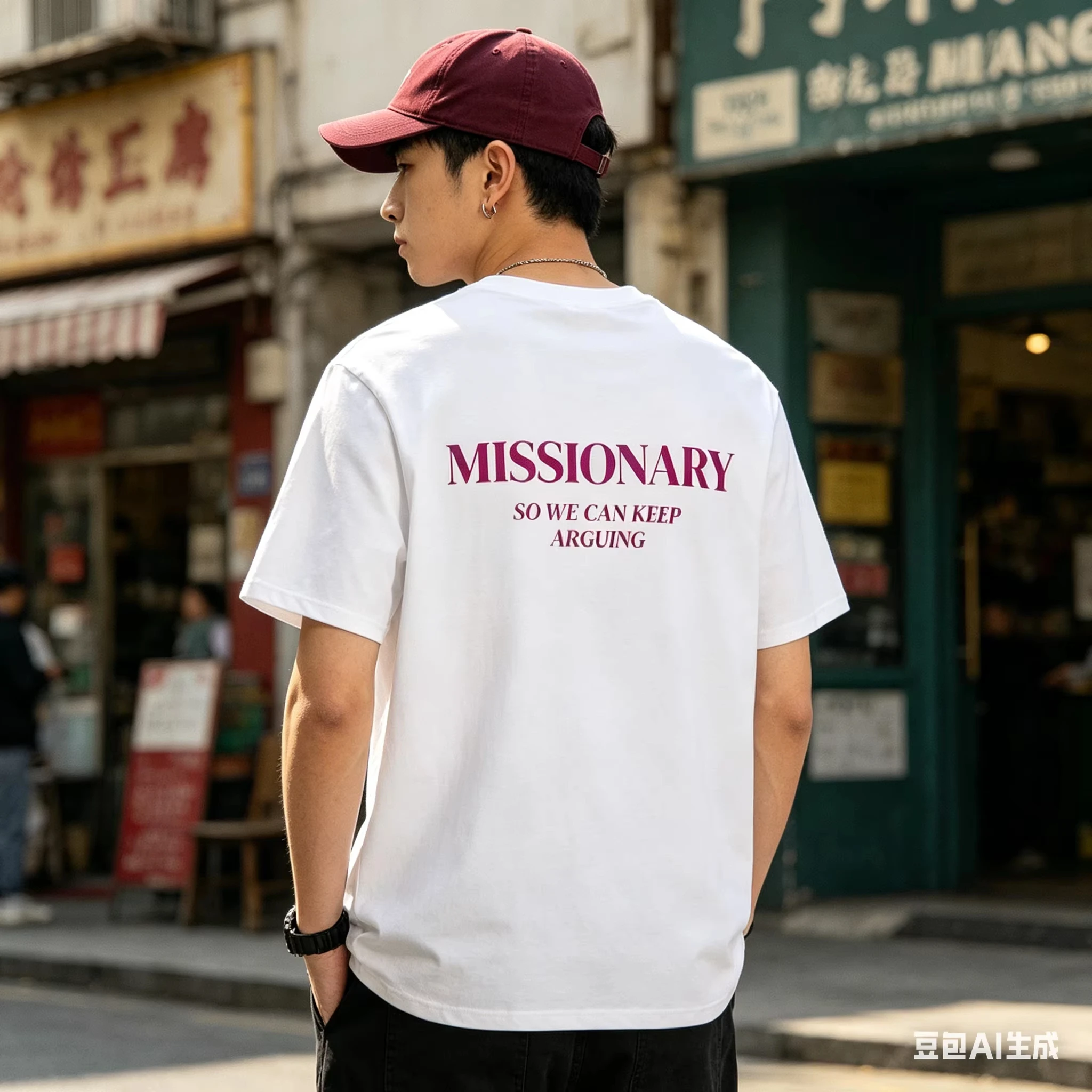 T-shirt humoristique « Missionnaire 2026 : Alors que nous pouvons continuer de nous disputer » pour les amateurs de mode, unisexe, homme et femme, à manches courtes et col rond