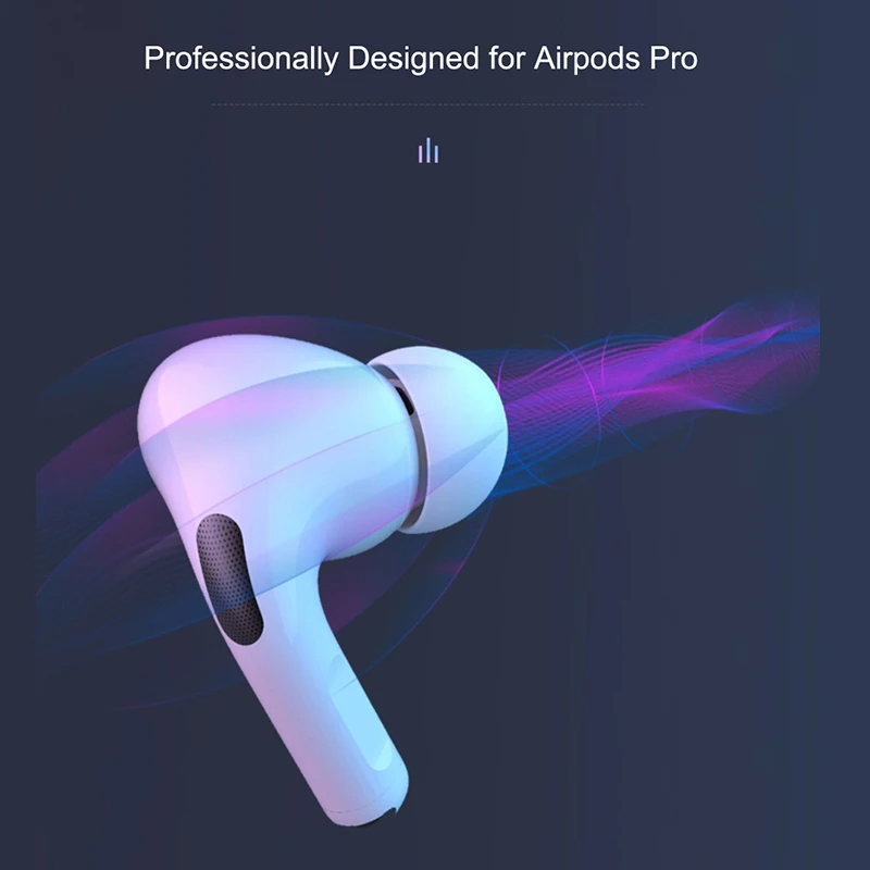 Original Silicone Earphone Ear Cushion For Airpods Pro Ear Tips Replacement Earbud Tips Earplug Cover Small Medium Large