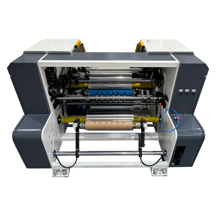 New Arrival Super Quality Film Slitting Machine PVC OPP Cling Film Slitter PE Small Film Roll Cutting Machine