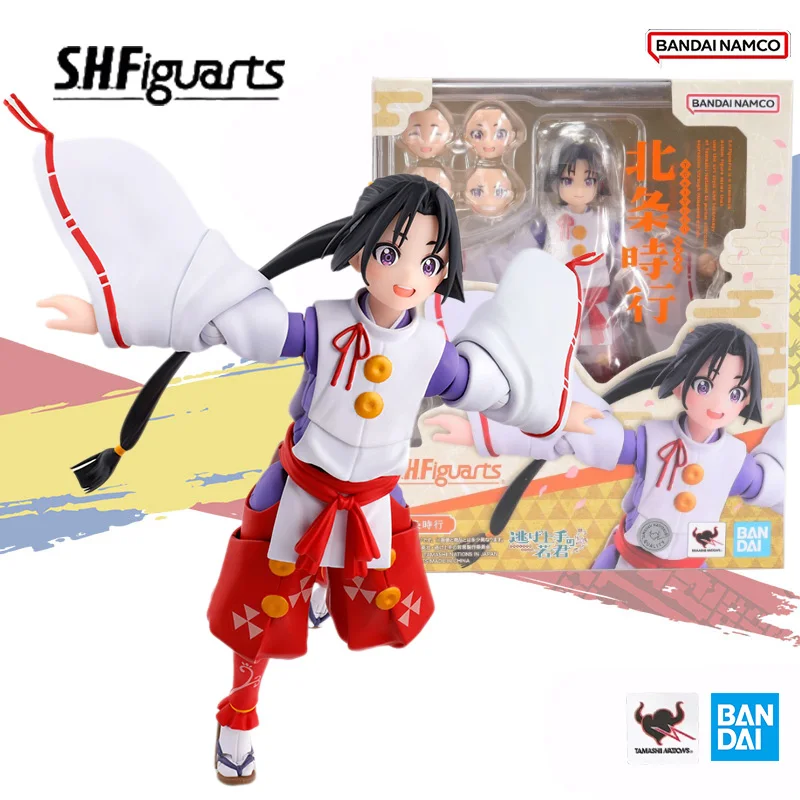 

Bandai оригинальная подлинная SHFiguarts SHF Hojo Tokiyuki His Highness the Escape Master аниме фигурка Коллекционная модель подарок