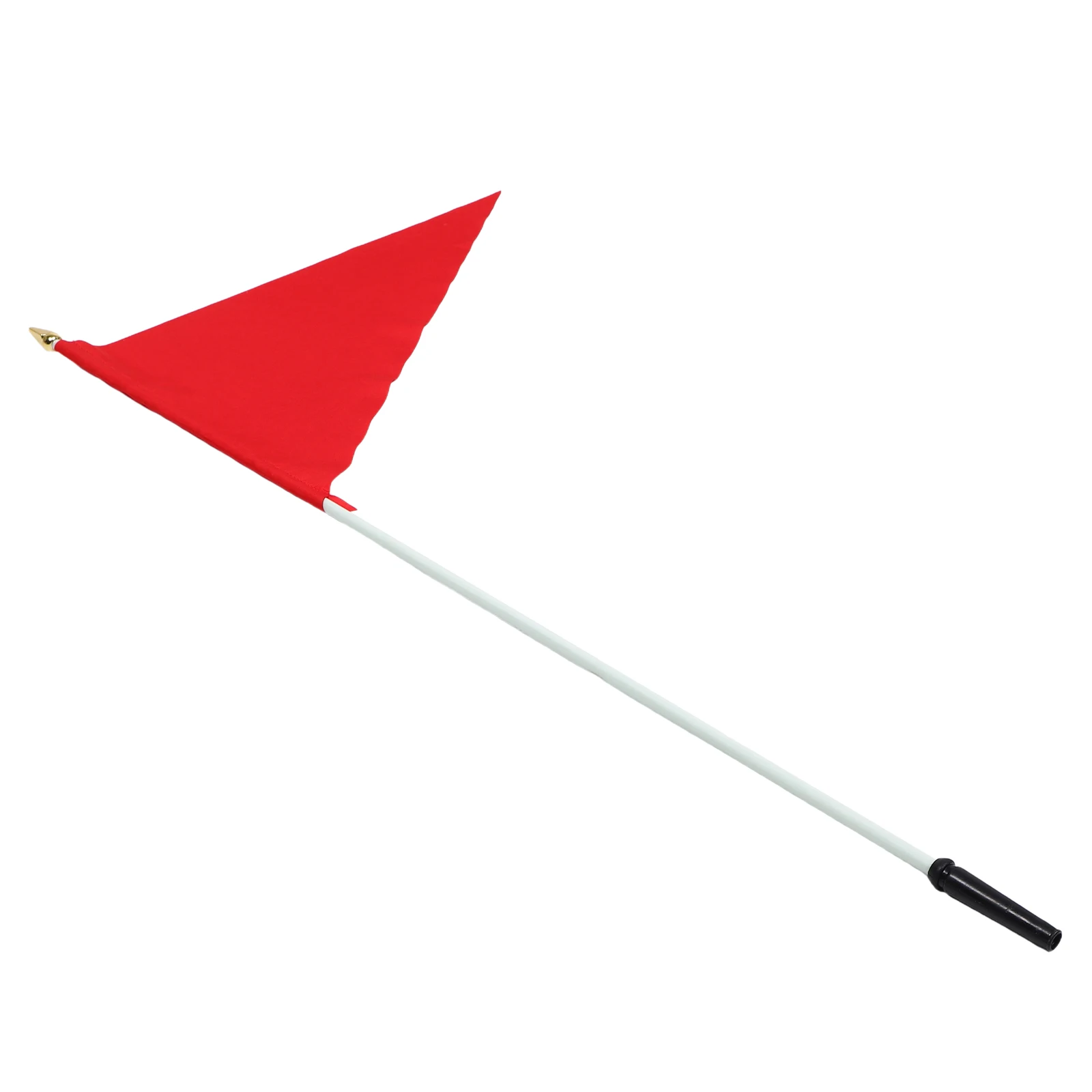 

High Visibility Motorcycle Flag Pole With Triangle Safety Flag For Off-Road Beach Atv Bike E-Bike Golf Cart Durable Heavy Duty