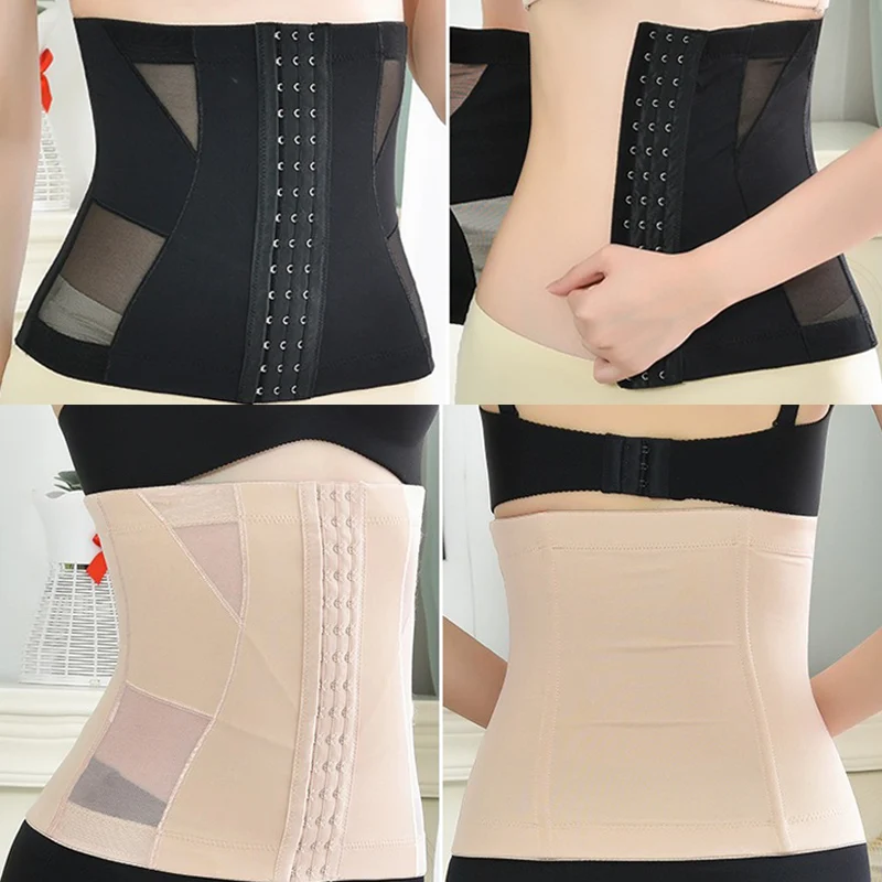 Корректирующий пояс для коррекции фигуры, дышащий пояс из ледяного шелка для похудения для упражнений на уменьшение живота