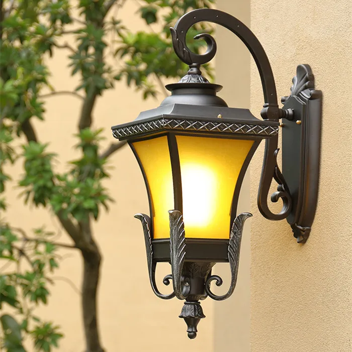 

JYLIGHTING European Retro Waterproof IP55 Wall Light Outdoor Modern Outdoor Wall Sconce Lighting Outdoor Waterproof Wall Light