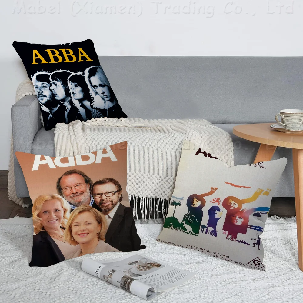 Singer Abba Pillowcase Toon Gift Cushion Cover Bedroom Home Sofa Chair Seat Decor Pillow Case