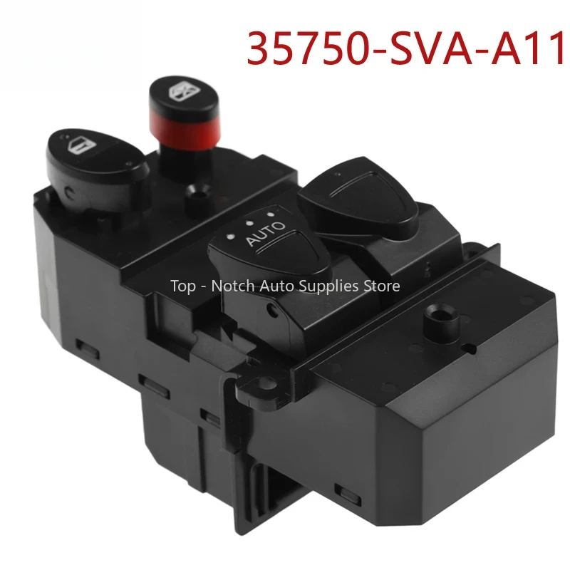 35750-SVA-A11 for Honda Civic 2006-2011 Electric Power Window Master Switch 35750SVAA11