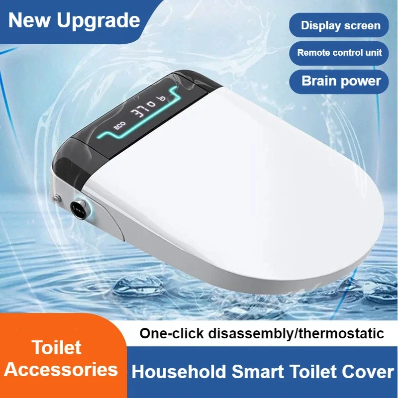 

New Smart Toilet Cover Household Drying Instant Hot Seat Electric Heating Flusher Toilet Cover Toilet Seat Bidet Toilet Seat