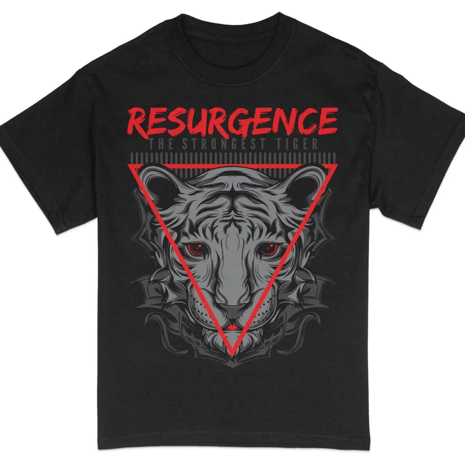 Resurgence The Strongest Tiger T Shirt Cool Red Eyed