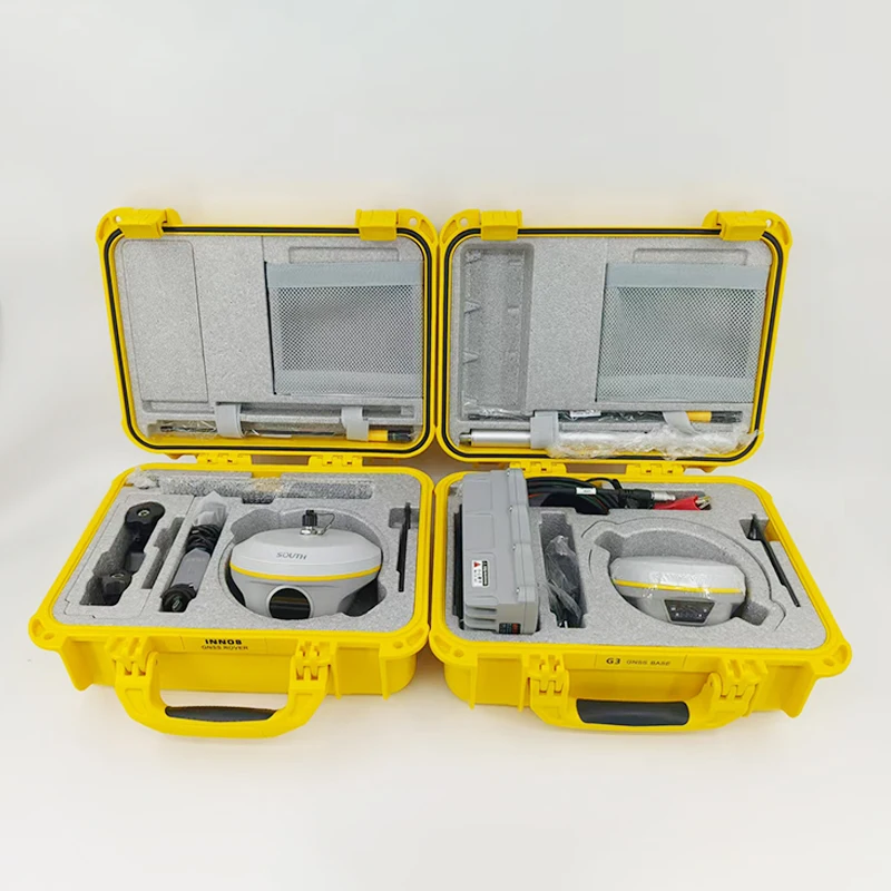 Sud 1598 canali IMU Visual Stakeout Ricevitore Gnss Survey visivo Modello 3D Design South Gnss Rtk Base e Rover INNO8