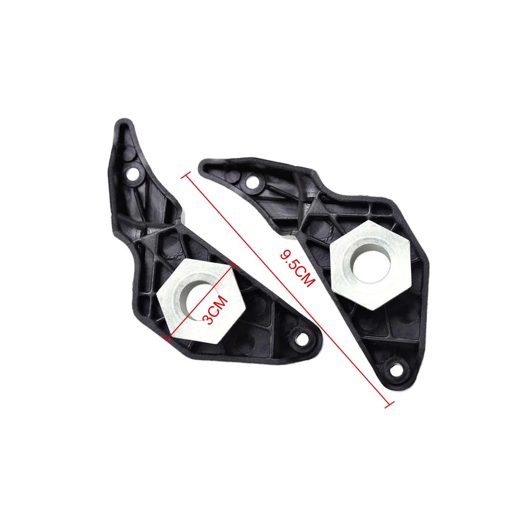 4x Car Front Headlight Headlamp Plastic Bracket Repair Kit Auto Headlight Bracket Clip Car Exterior for BMW 5 Series E60 E61