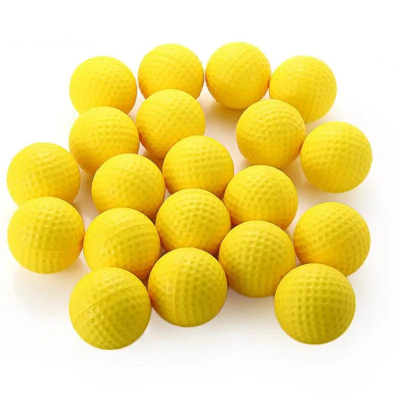 Golf Practice Balls Foam Ball Lightweight Foam Practice Golf Balls Safe Floating Golf Balls For Backyard Practice Driving Range