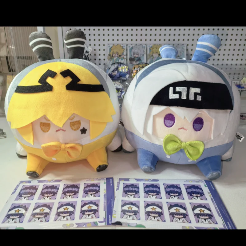 Qingmuguoman Aotu World Referee Ball Plush Toy Cute Soft Stuffed Doll Anime Merch Desktop Ornament Holiday Gift
