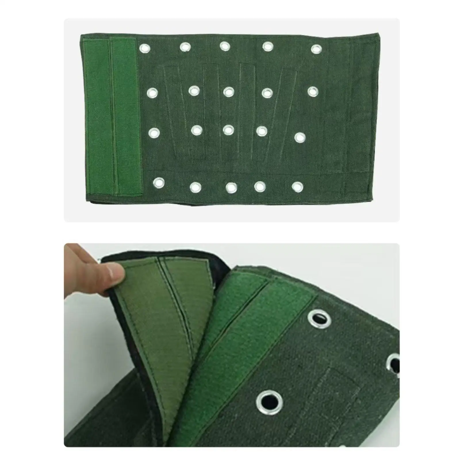 Thickened Canvas Leg Guard Ergonomic Protective Leggings Foot Protector for Welding Veterinary Tasks Hiking