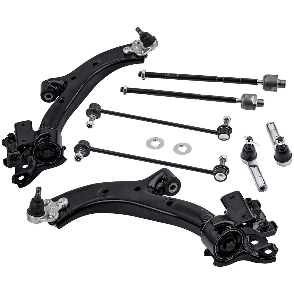 

8pcs Front Left Right Lower Control Arm Tie Rod Ends for Hondas CR-V 2007-2011
