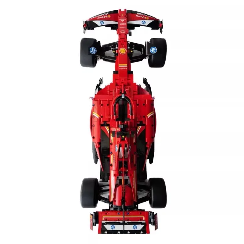 New product SF-24 Formula team racing car 42207 building block sports car boy adult difficult assembly children's toys