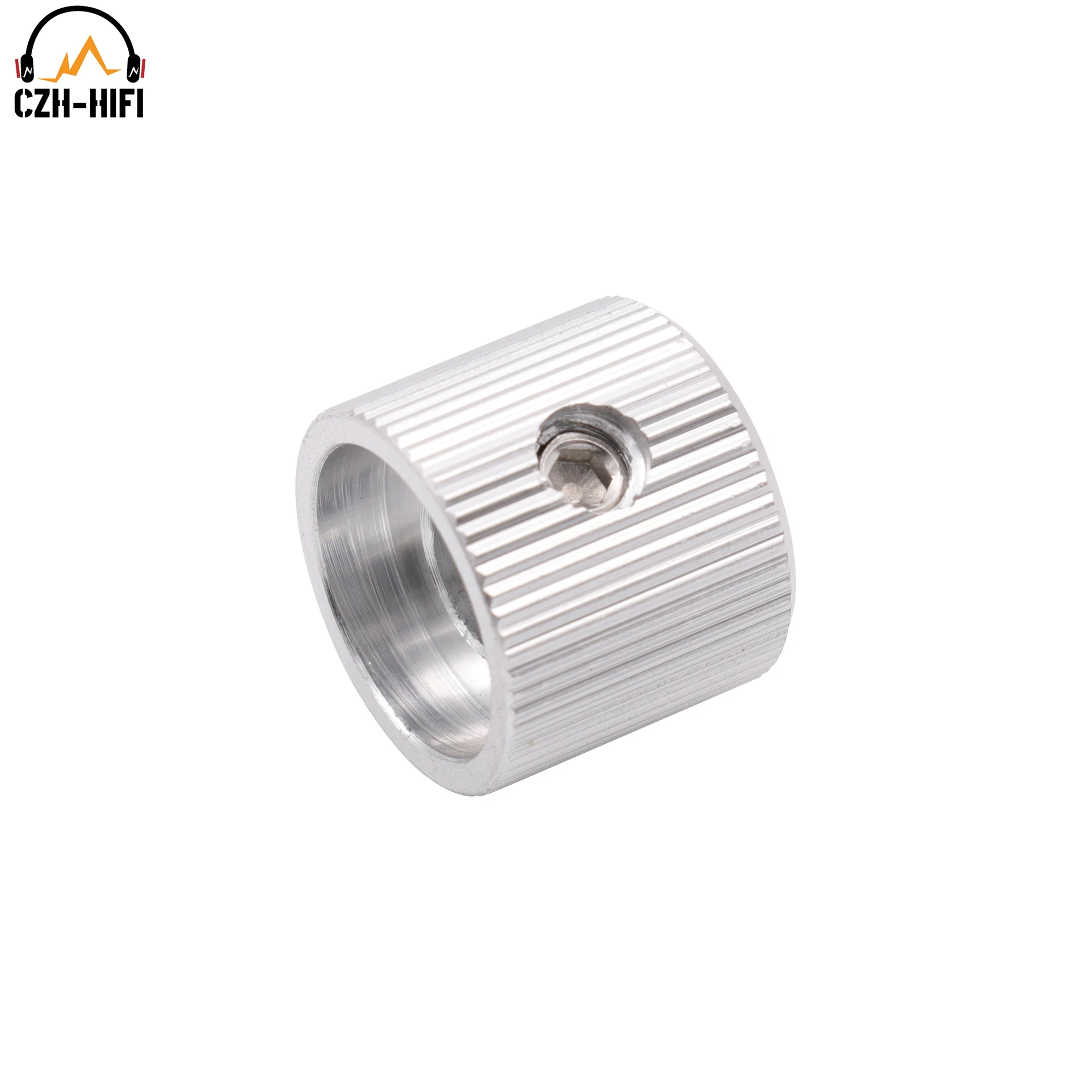 10 stücke Mini CNC Maschine Solide Aluminium Zeiger Knopf Knopf Kappe Gitarre AMP DJ Mixer Radio CD DAC Drehschalter EIN AUS 6,00mm Loch – Detail 14
