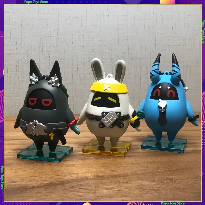 

Zenless Zone Zero Bangboo Standee Series Cool Bangboo Подвесная карточная игра Периферия Kawai Кошелек для ключей Очарование Коллекция Модель Подарок