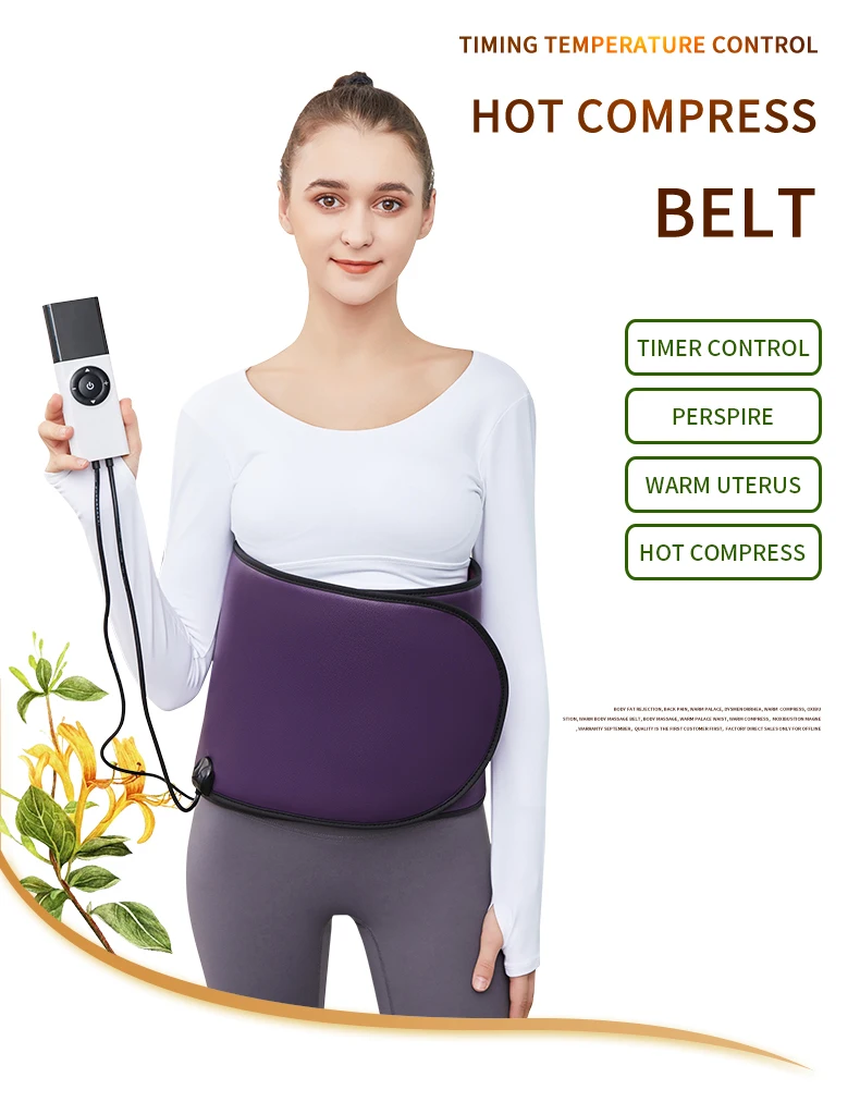 OEM a2-1 heating fat burning postpartum repair belly shaping waist slimming massage belt