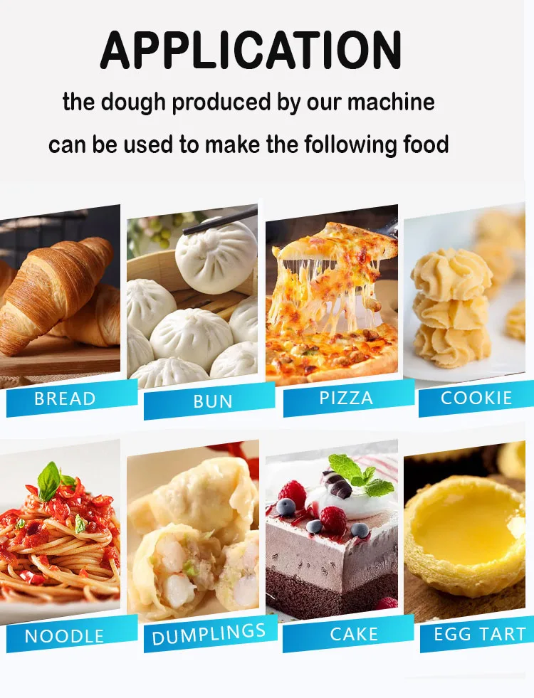 CE Industrial Stainless Steel Cake Dough Mixing Machine Bread Wheat Flour Sigma Blender Food Powder Double Z Arm Mixer