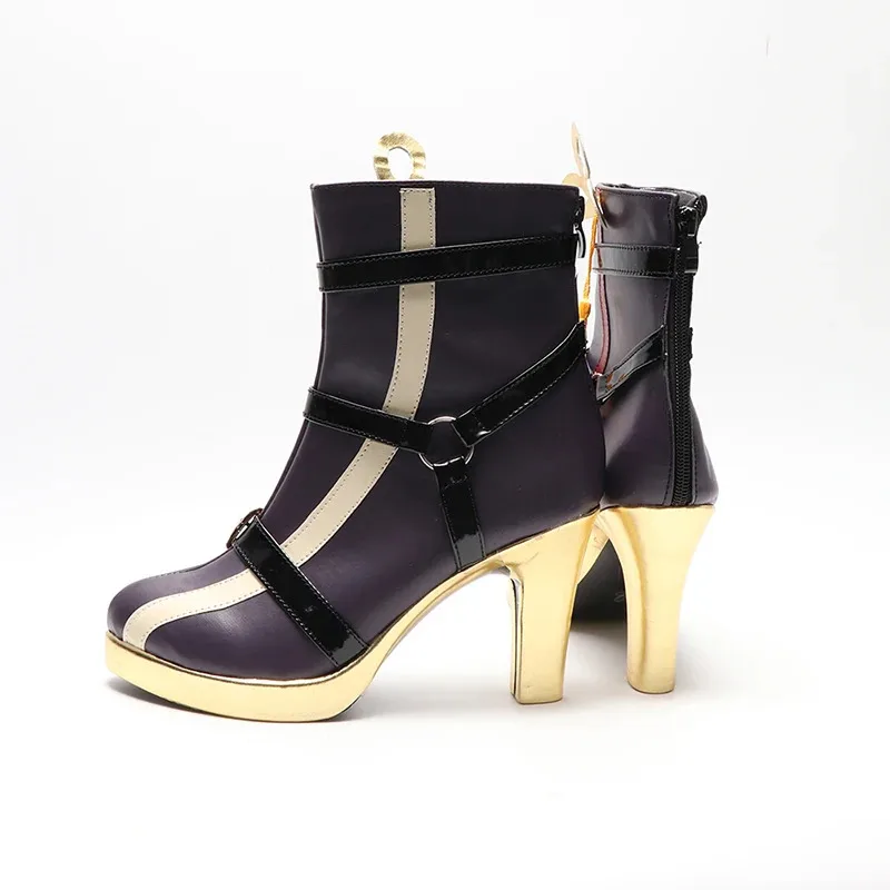 

CyKuya Cosplay Shoes Nu: Carnival Game Custom Made Boots Unisex Halloween Party Accessory