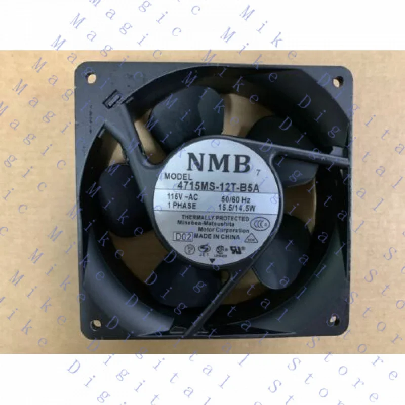 

UU 1PC 4715MS-12T-B5A 115V 15.5/14.5W 120*120*38MM axial flow cooling fan