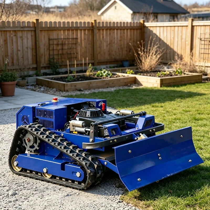 All‑Terrain Lawn Mower Robot Customized With Remote Operated Grass Cutter Factory Direct For Backyard Lawn Maintenance