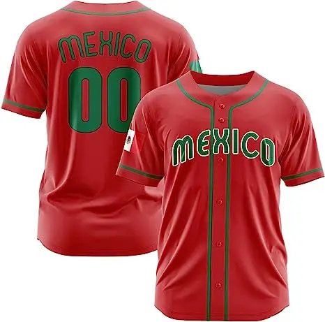 New Mexico Baseball Jersey 3d Print Mesh Free Custom Name Baseball Shirt Men\'s Street Oversize Apparel Short Sleeve Sportswear