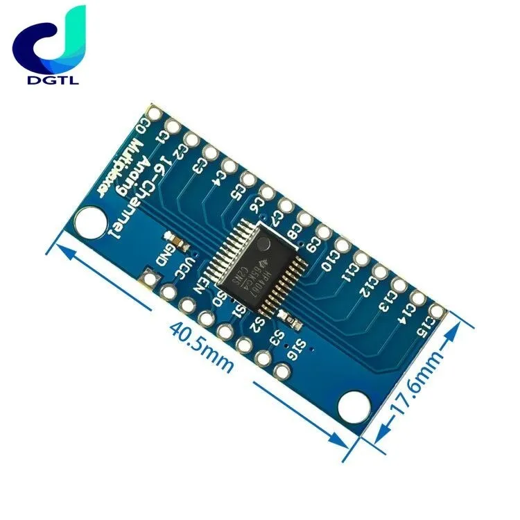 

10pcs/lot CD74HC4067 16-Channel Analog Digital Multiplexer Breakout Board Module For Arduino