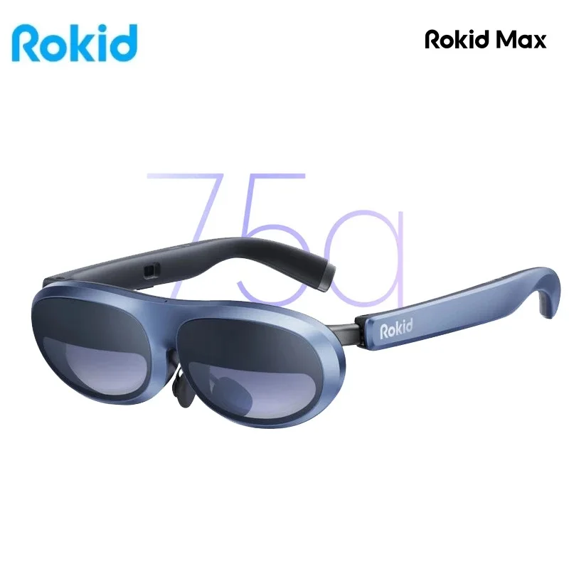 

Rokid Max AR Glasses Wearable Headsets Smart Augmented Reality Glasses 1080P For Video Display Myopia Friendly Portable Massive