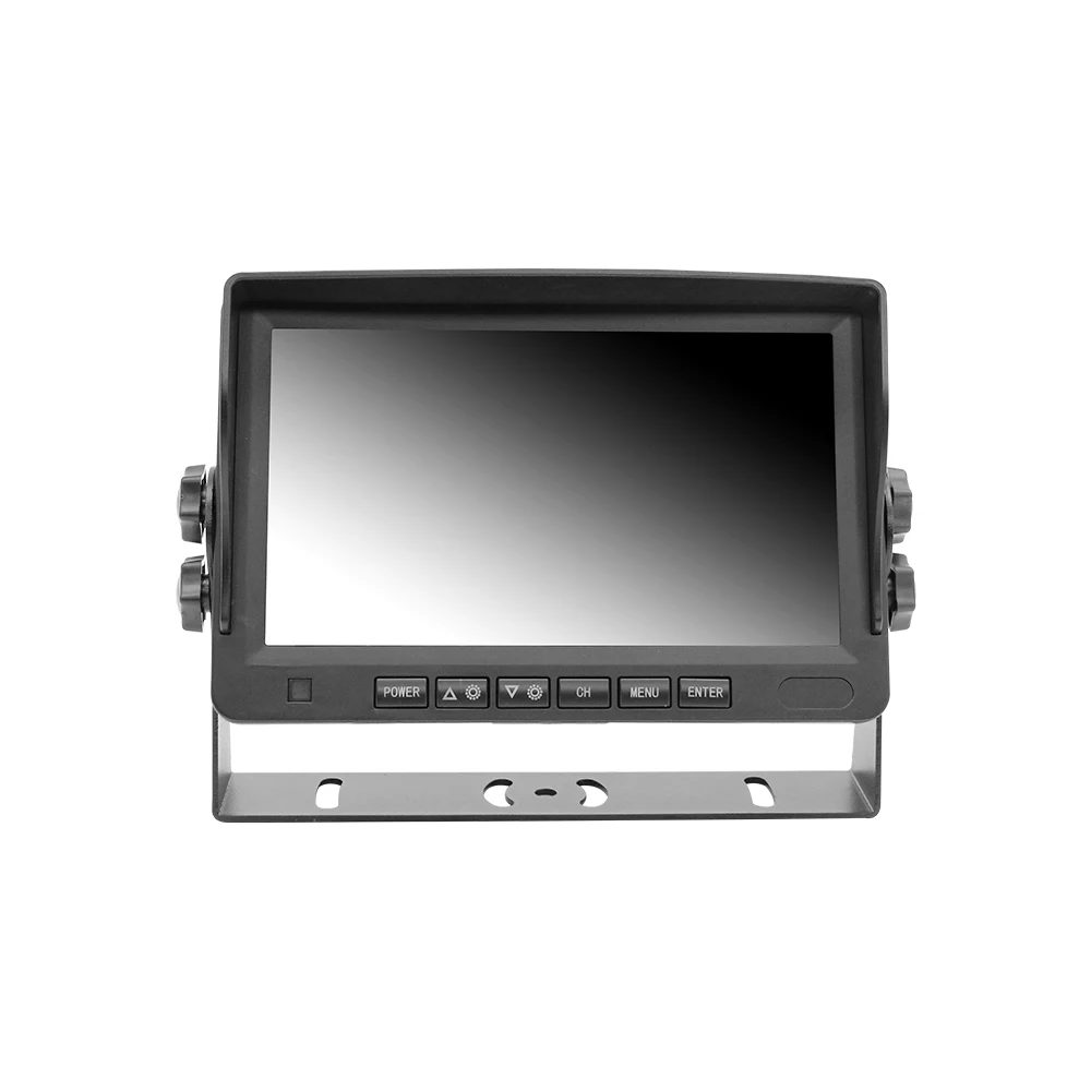 8-36V  7Inch IPS Color Monitor VGA Interface High Definition Car Monitor For AHD Mobile Dvr Free Shipping