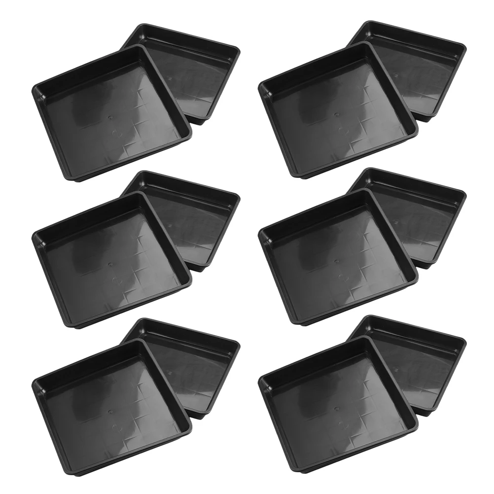 

15pcs Plant Saucer Square Drainage Tray For Indoor Outdoor Plants Drip Catcher Bonsai Water Tray Potted Flower Pot Base
