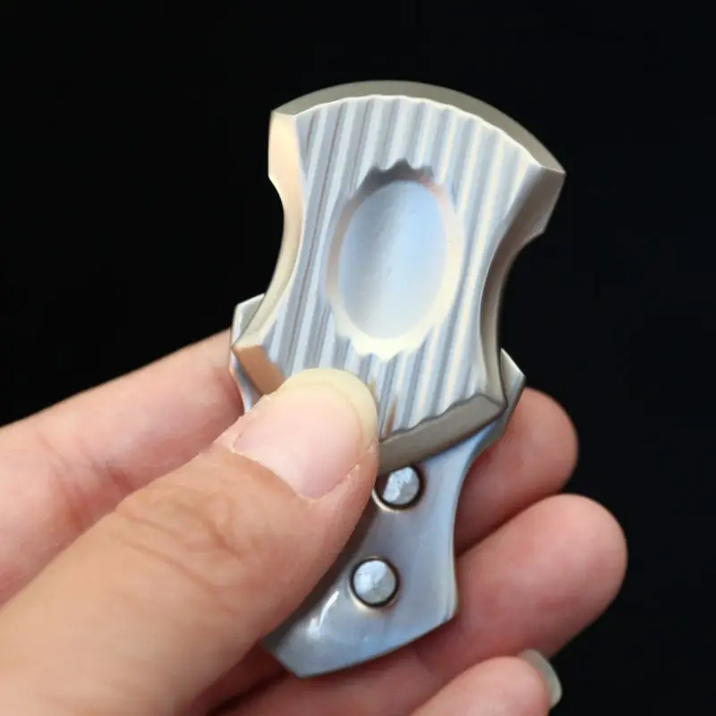 無限金属プッシュカード-edc-クリスプクリックコイン-指先スピナー-スムーズな触覚音-ポケットストレス解消ガジェット