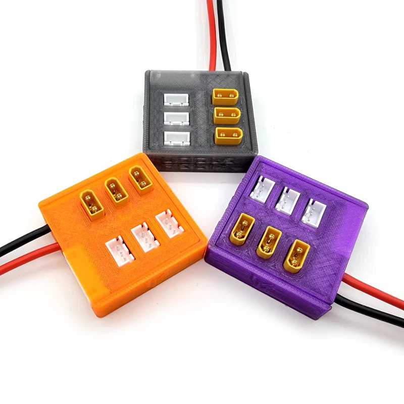 

1 комплект многороторной батареи для дрона, зарядная плата серии 3x2S до 6S с разъемом XT30, максимальный выдерживающий ток 5 А для зарядного устройства D6 Pro