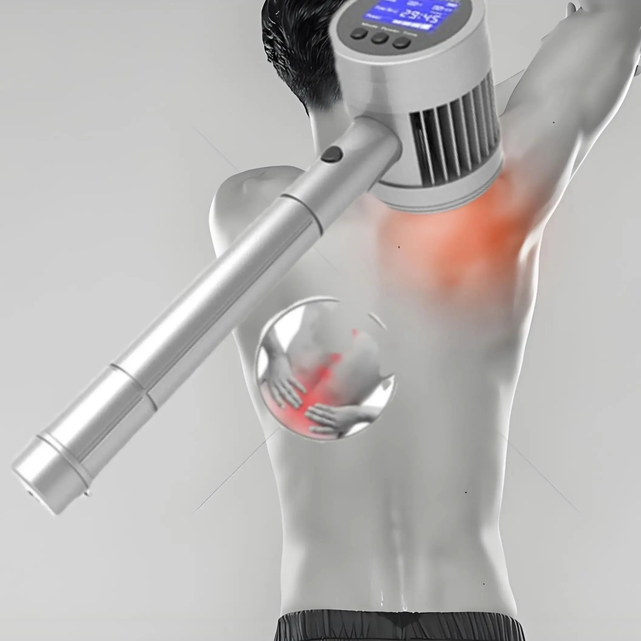 

808nm Deep Penetration Laser Therapy - 1295mW Powerful Handheld Device for Knee Neck Shoulder Pain Relief