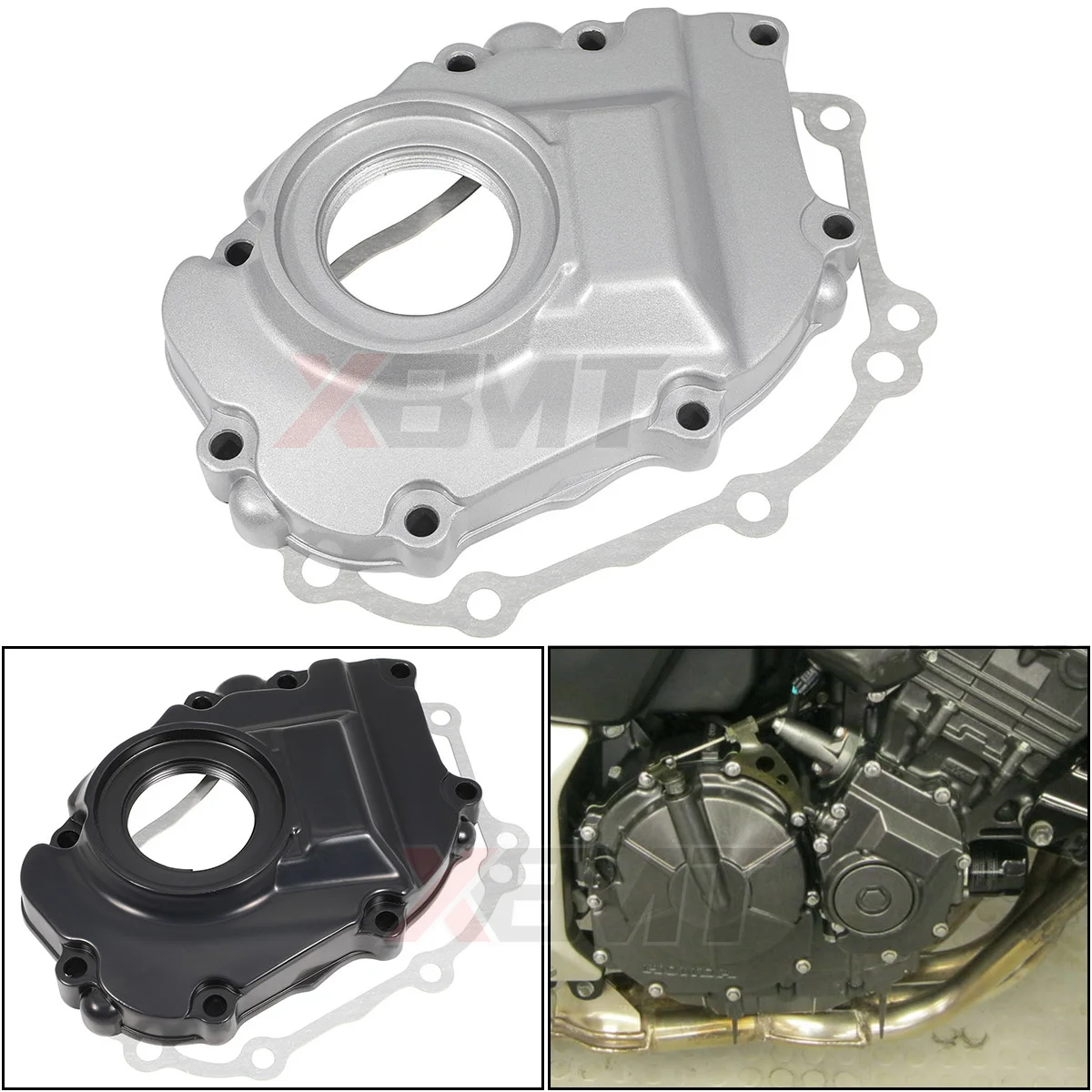 Motorcycle Engine Cover Ignition Cover with Gasket For Honda CB600 Hornet 1998-2007 CBR600 F2 F3 1992-1998